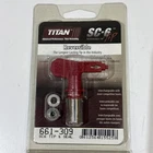 New Titan SC-6+ Reversible Spray Tip 661-309 *free Shipping*. Price: $20.56.