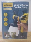 Wagner Model 0529145 Control Double Duty Stain, Lacquer & Paint Sprayer New. Price: $49.00.