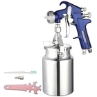Endozer Professional Siphon Feed Spray Gun For Paint, Red Handle, 34 -1.8MM New. Price: $47.57.
