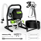 Workpro 700W Airless Paint Sprayer, 2900PSI High Efficiency Gray New. Price: $347.94.