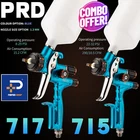 Porphis PRD-717 & PRD-715 Combo 1.3MM Nozzle Automotive Spray Guns New. Price: $599.66.