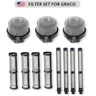 Graco Paint Sprayer Filter Set 246385 246384 287032 11PCS Mesh Replacement Kit New. Price: $22.99.