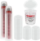 Custom Shop/tcp Global Full Case Of 100 Cups With 50 Lids - 1/2 Pint (10OZ) Pain New. Price: $56.63.