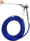 Airless Paint Spray Gun And 50 Feet Hose Swivel Joint Tool Kit With Silver New. Price: $54.99.