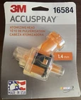 3M 16584 1.4MM Orange Accuspray Single Atomizing Head New. Price: $10.00.
