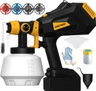 Cordless Paint Sprayer For Dewalt 20V Max Battery, Handheld Hvlp Gun Wi... New. Price: $76.61.