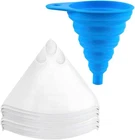 100PCS Car Paint Strainers Paper With 1PC Silicone Funnel White/blue. Price: $14.02.