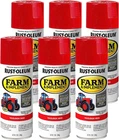 Toolbox Red Farm & Implement Spray Paint, 12 Oz, 6-PACK New. Price: $78.62.