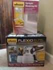 Wagner Flexio 575 Handheld Paint Sprayer With Masking Kit New Open Box. Price: $99.99.