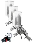 Wilmar M707 Performance Tool 3 Piece Gravity Auto Paint Spray Gun Set New. Price: $140.75.