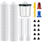Disposable Paint Spray Gun Pack 22 OUNCE(650ML) Mixing Cups... New. Price: $69.06.