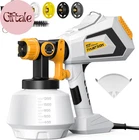 SPRAYER-700W Hvlp Electric-spray-paint-gun, 1200ML High Capacity Container New. Price: $81.98.