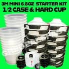 3M Pps Starter Kit 6.8OZ Mini Small Disposable 25 Lid Liner Hard Cup 26114 New. Price: $65.00.