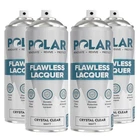 Polar Clear Matte Flawless Lacquer Spray - 4X 13.5 Oz Coat Paint New. Price: $50.98.