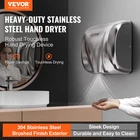 Vevor Heavy Duty Commercial Hand Dryer, 1300W Automatic High Speed Stainless Ste New. Price: $144.80.