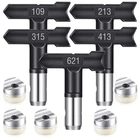 Airless Paint Sprayer Reversible Nozzle Tips - 109, 213, 315, 413, 621 New. Price: $43.25.
