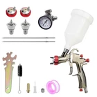 Ysil Lvlp Paint Sprayer R500 Gravity Feed Gun 1.3/1.5/1.7MM, Red&white New. Price: $89.99.