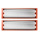 Pcs 2000W Infrared Paint Baking Lamp Dual 1000W Tube For Auto Body Repair New. Price: $81.11.