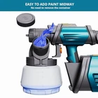Tilswall Paint Sprayer Shark Hvlp Gun, 800W Electric Used. Price: $108.53.