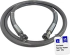 1/4" 7' Airless Paint Sprayer Whip Hose Flexible, 3600 Psi Max Pressure, Dur New. Price: $46.72.