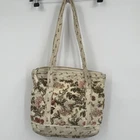 Quilted Floral Large Bag 90S Vintage Cottagecore Grandmacore Earthtones Nobrand Pre-owned. Price: $18.00.
