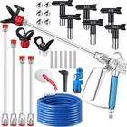 22PCS Airless Paint Sprayer Gun Kit, 3600PSI New. Price: $64.99.