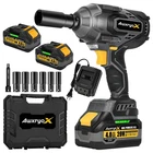 Awxryox 1700NM Impact Wrench, 20V 1254FT-LBS Brushless Gun With 2X4.0A... New. Price: $145.56.