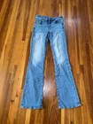 American Eagle Womens Kick Boot Jeans Size 4 Long Light Wash Denim Cotton Blend Pre-owned. Price: $19.99.