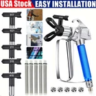 3600PSI Airless Paint Spray Gun With Tip Guard Protective Cover, Filter, Nozzle New. Price: $29.98.