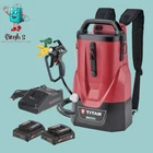 Titan Controlmax 1650 18V Backpack Battery Airless Paint Sprayer System New. Price: $465.00.