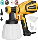 Paint Sprayer Hvlp Gun With Nozzles Patterns Easy Clean New. Price: $97.86.
