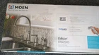 Moen Edison Spot Resist Stainless Steel High-arc Handle Kitchen Faucet 87042SRS New. Price: $99.99.