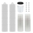 Mps Disposable Paint Spray Gun Cup Liners And Lid System, 20 Ounce Kit, 40 Pack New. Price: $54.99.