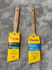 Purdy Clearcut Elite Glide Angle Trim Paint Brush & Soft White Bristle 2" Open. Price: $29.95.