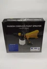 Cordless Ougesh Paint Sprayer Open. Price: $34.99.