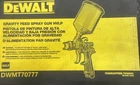 New Dewalt DWMT70777 Gravity Feed Hvlp Spray Gun. Price: $84.99.