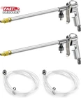 Qwork Spray Gun, 2 Pack Aluminum Pneumatic Air Engine Cleaning Washer Kit To New. Price: $24.46.